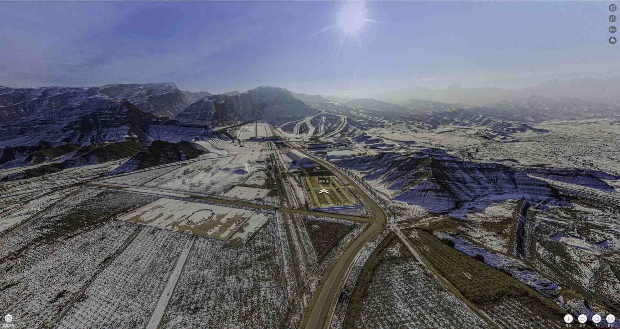 峨山720全景技术：开启全方位视觉新纪元——在手绘地图中的应用探索